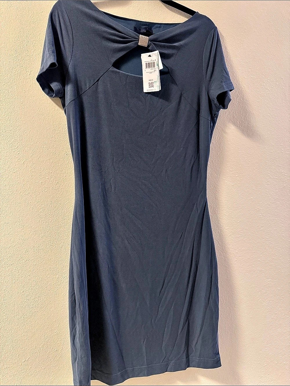 GUESS Milena Mini Dress Blue Small